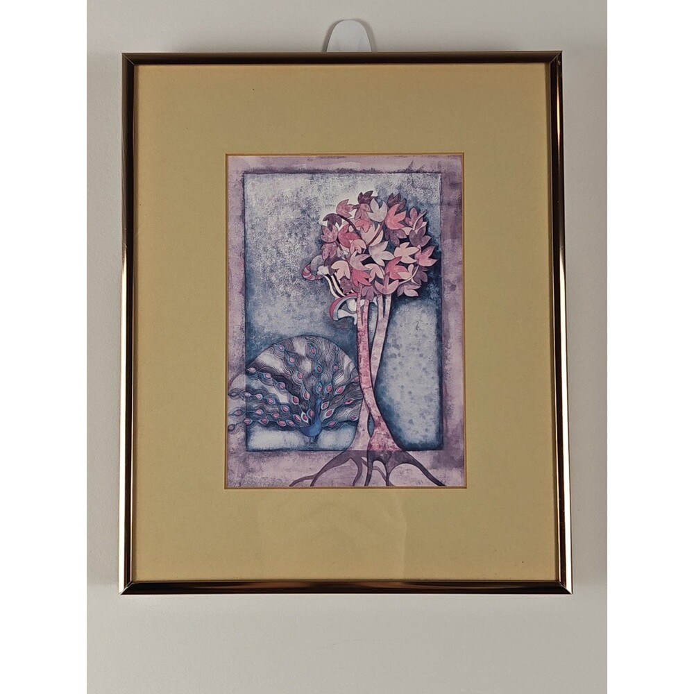 Peacock For Sophie Graciela Rodo Boulanger Art Print Metal Framed